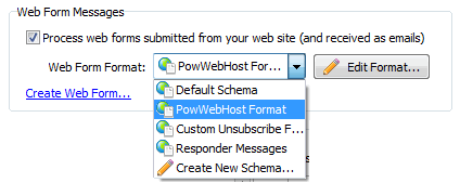 Multiple Web Form Schemas