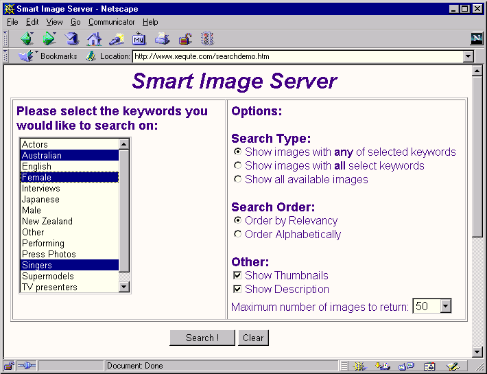 Screenshot for Smart Image Server 3.0