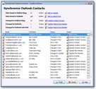 Outlook Contacts Synchronization