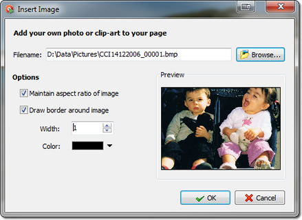 Add borders to your images